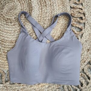 Lululemon High Support Energy Sports Bra Lunar Rock Seamless Running 34G